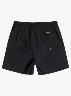 Hot Quiksilver Everyday 17" Volleys For Young Men Black