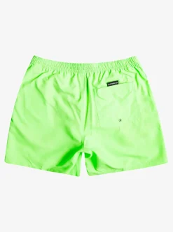 Best Quiksilver Everyday 17" Volleys For Young Men Green Gecko