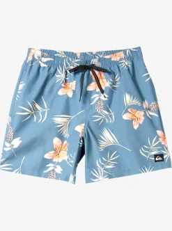 New Quiksilver Everyday Mix 17" Volleys Aegean Blue