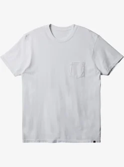 New Quiksilver Everyday Pocket T-Shirt White