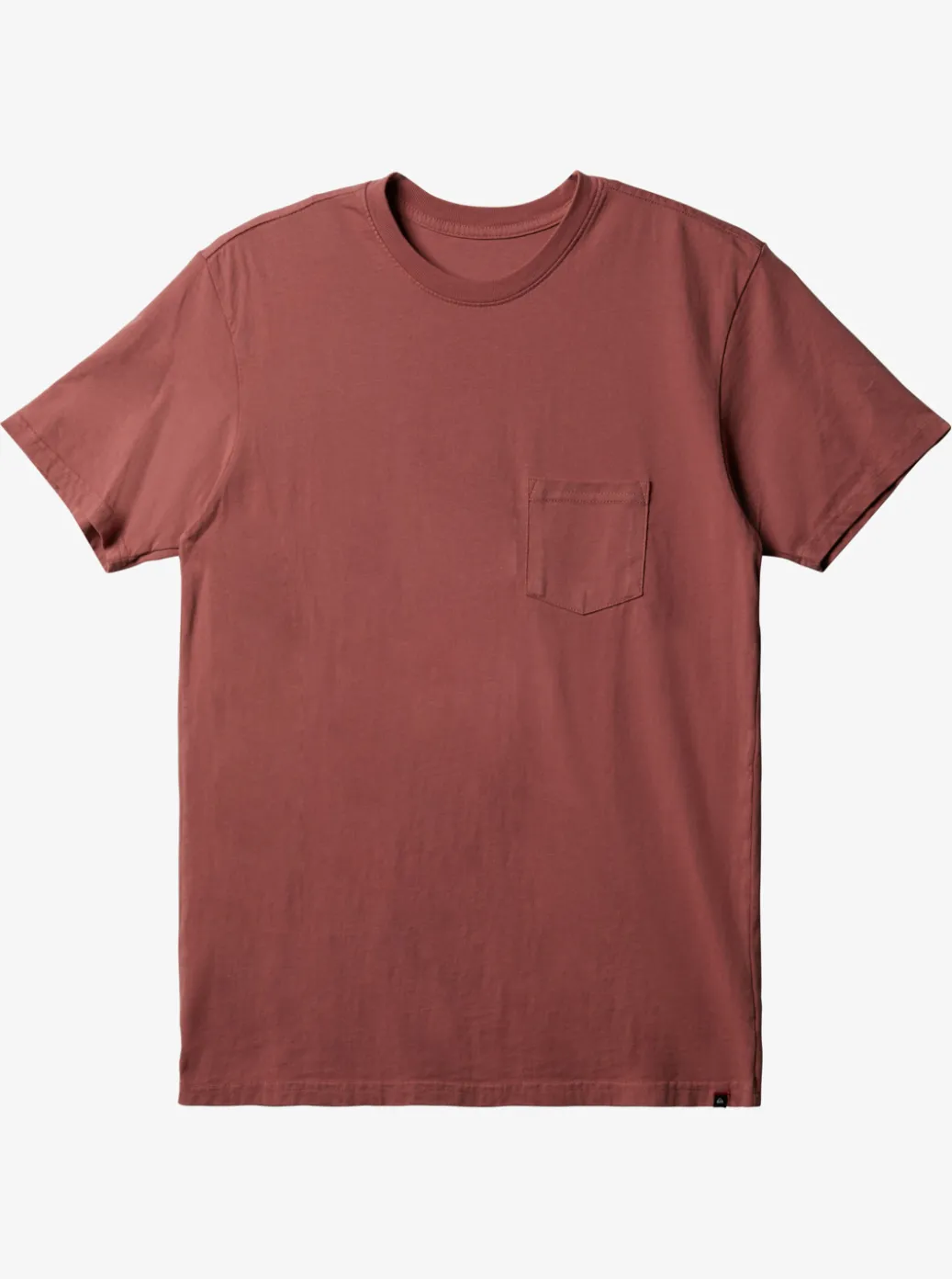 Discount Quiksilver Everyday Pocket T-Shirt Marsala