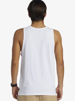 Hot Quiksilver Everyday Stripe Tank Top White