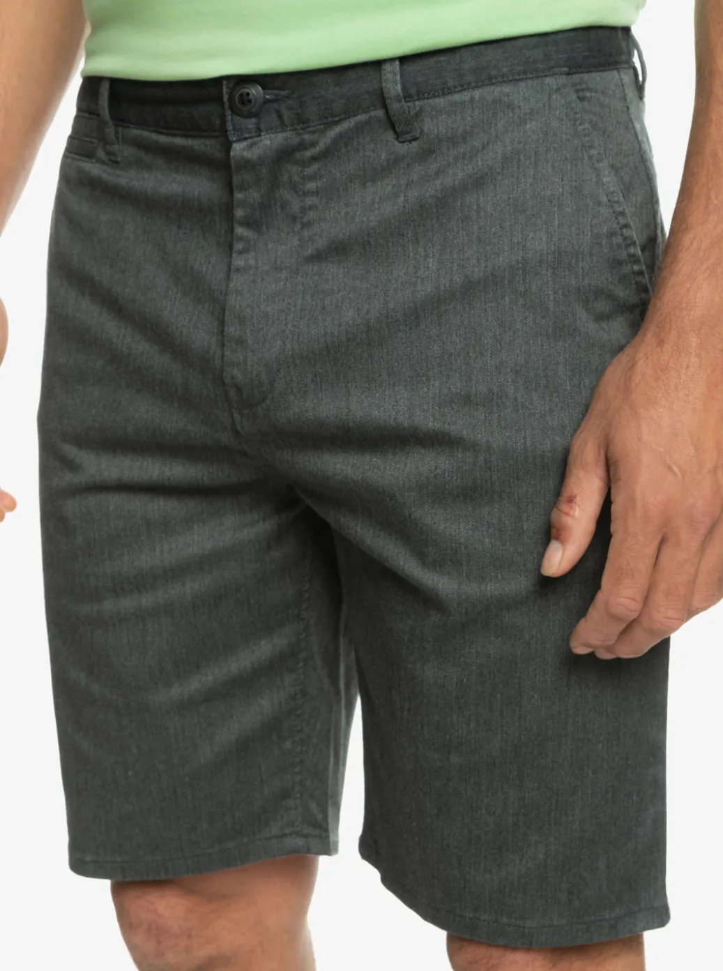 Online Quiksilver Everyday Union Stretch Chino 20" Shorts Dark Grey Heather