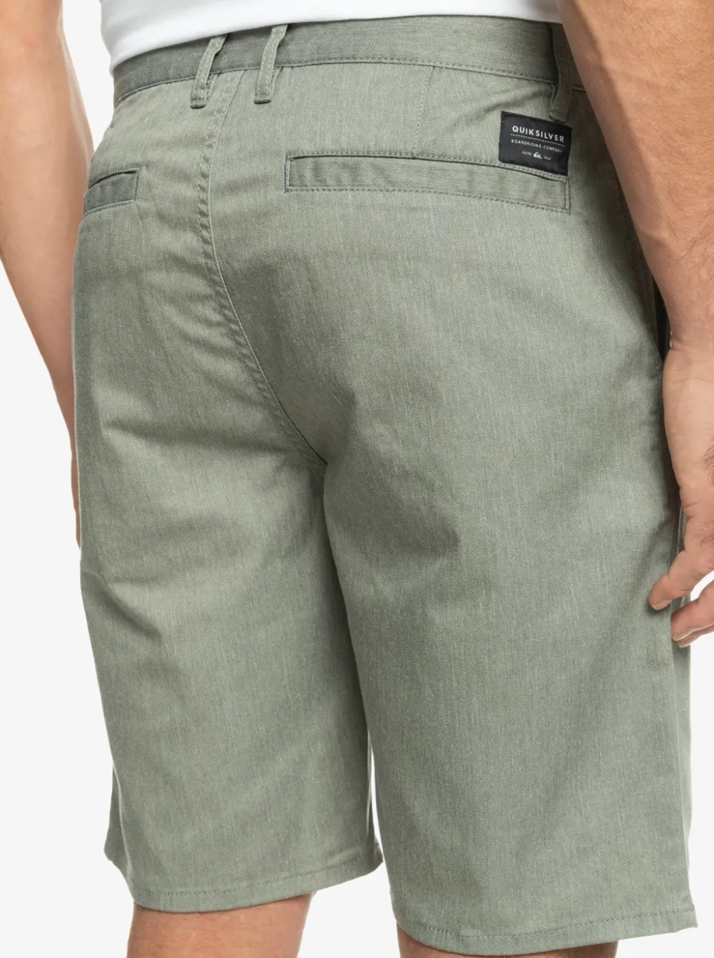 Store Quiksilver Everyday Union Stretch Chino 20" Shorts Light Grey Heather