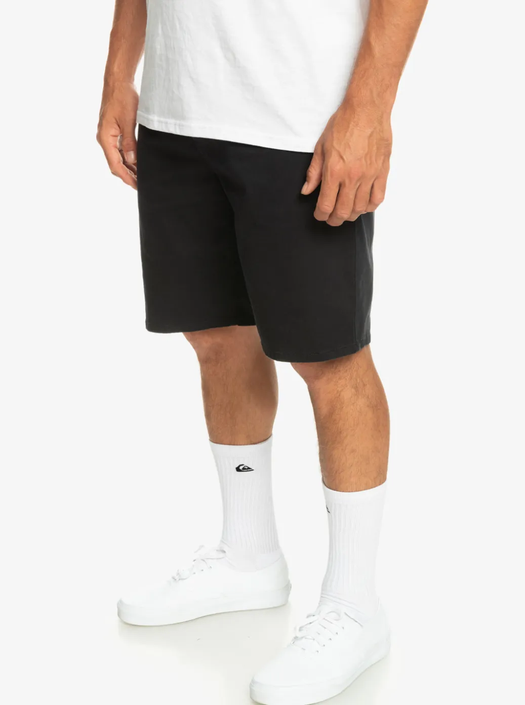 Flash Sale Quiksilver Everyday Union Stretch Chino 20" Shorts Black