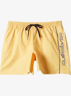Shop Quiksilver Everyday Vert 16" Volleys Banana Cream