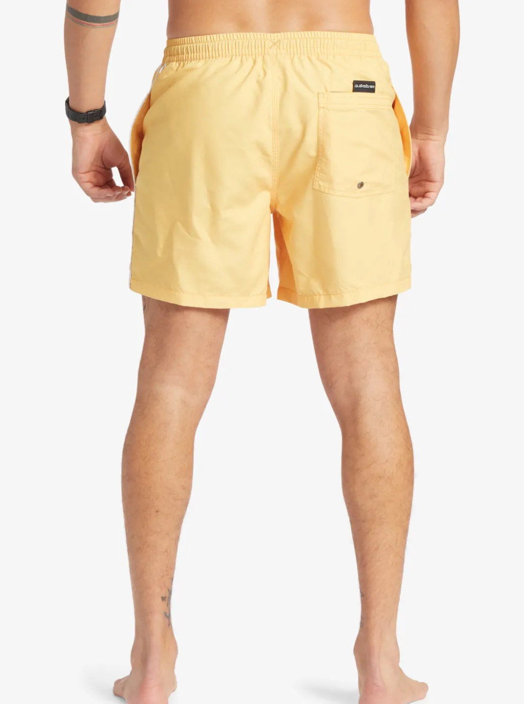 Shop Quiksilver Everyday Vert 16" Volleys Banana Cream