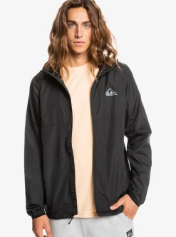 Fashion Quiksilver Everyday Windbreaker Jacket Black