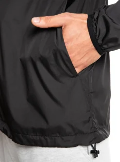 Fashion Quiksilver Everyday Windbreaker Jacket Black