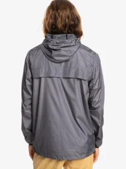 Discount Quiksilver Everyday Windbreaker Jacket Dark Grey Heather