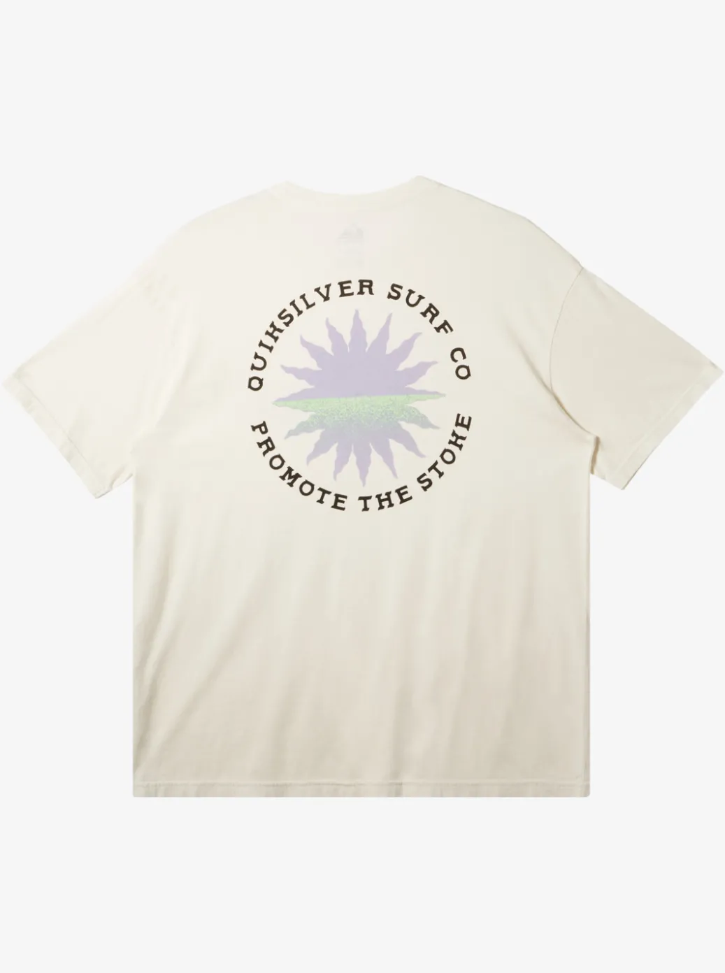 Shop Quiksilver Fading Sun T-Shirt Birch