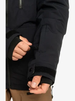 Best Sale Quiksilver Fairbanks Technical Snow Jacket True Black