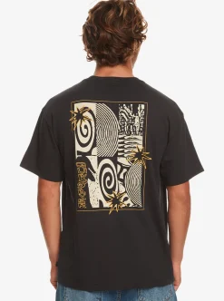 Hot Quiksilver Fall City T-Shirt Black