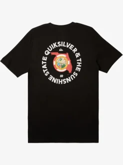 Online Quiksilver Fl Flag Days T-Shirt Black