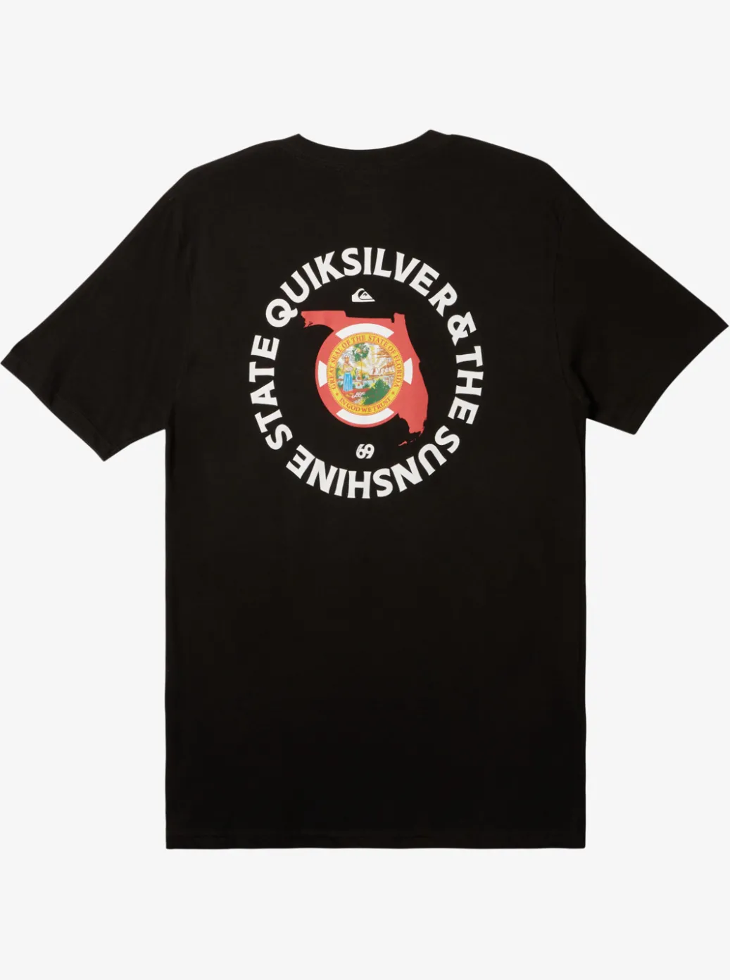 Online Quiksilver Fl Flag Days T-Shirt Black