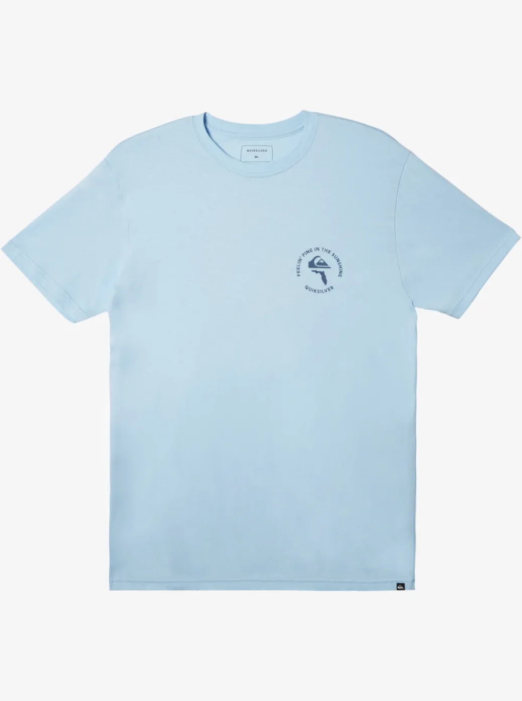 Clearance Quiksilver Fl In The Sunshine T-Shirt Clear Sky