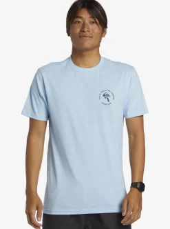 Clearance Quiksilver Fl In The Sunshine T-Shirt Clear Sky