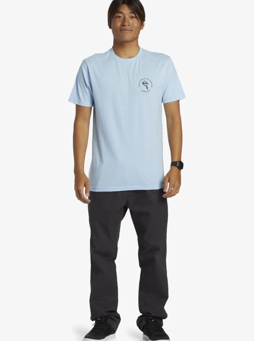 Clearance Quiksilver Fl In The Sunshine T-Shirt Clear Sky