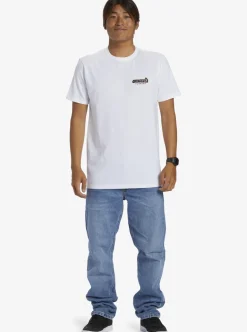 Store Quiksilver Fl Southern Fun T-Shirt White