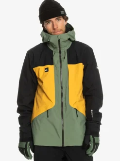 Discount Quiksilver Forever Stretch Gore-Tex® Technical Snow Jacket Laurel Wreath