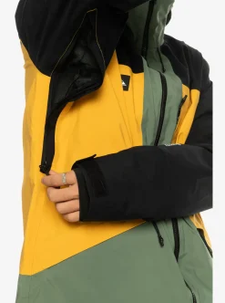 Discount Quiksilver Forever Stretch Gore-Tex® Technical Snow Jacket Laurel Wreath