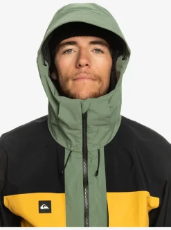 Discount Quiksilver Forever Stretch Gore-Tex® Technical Snow Jacket Laurel Wreath