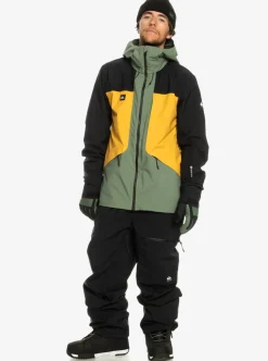Discount Quiksilver Forever Stretch Gore-Tex® Technical Snow Jacket Laurel Wreath
