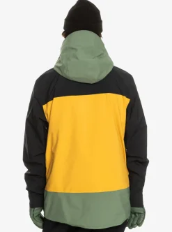 Discount Quiksilver Forever Stretch Gore-Tex® Technical Snow Jacket Laurel Wreath