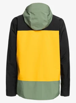 Discount Quiksilver Forever Stretch Gore-Tex® Technical Snow Jacket Laurel Wreath