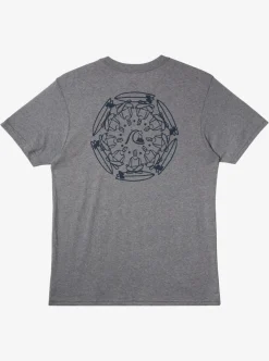 Flash Sale Quiksilver Free Range Mod T-Shirt Medium Grey Heather