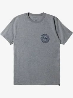 Sale Quiksilver Full Circle T-Shirt Medium Grey Heather