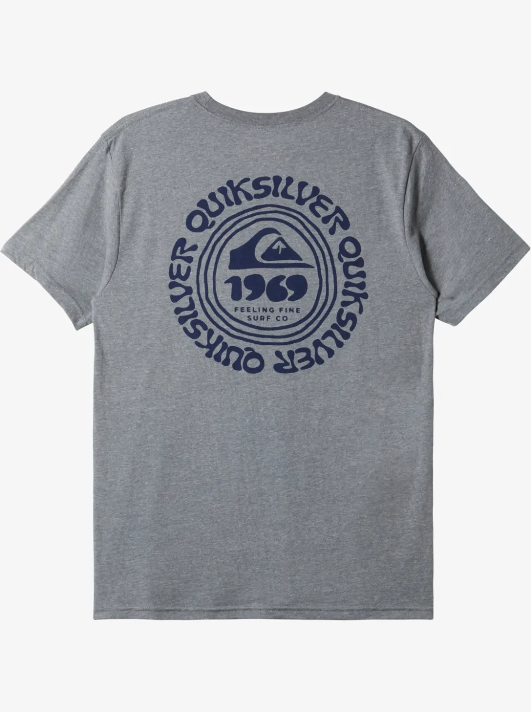 Sale Quiksilver Full Circle T-Shirt Medium Grey Heather