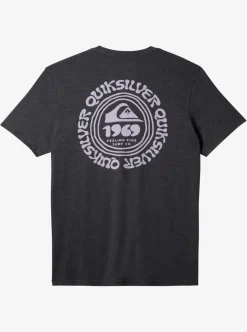 Online Quiksilver Full Circle T-Shirt Charcoal Heather
