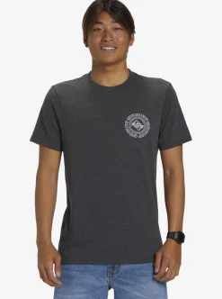 Online Quiksilver Full Circle T-Shirt Charcoal Heather