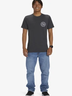 Online Quiksilver Full Circle T-Shirt Charcoal Heather
