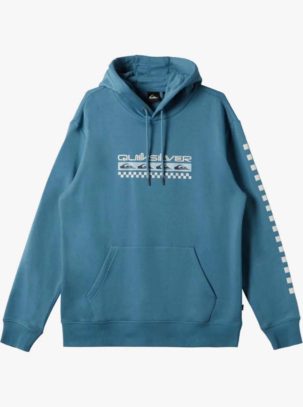 Cheap Quiksilver Generator Pullover Fleece Crew Neck Sweatshirt Aegean Blue