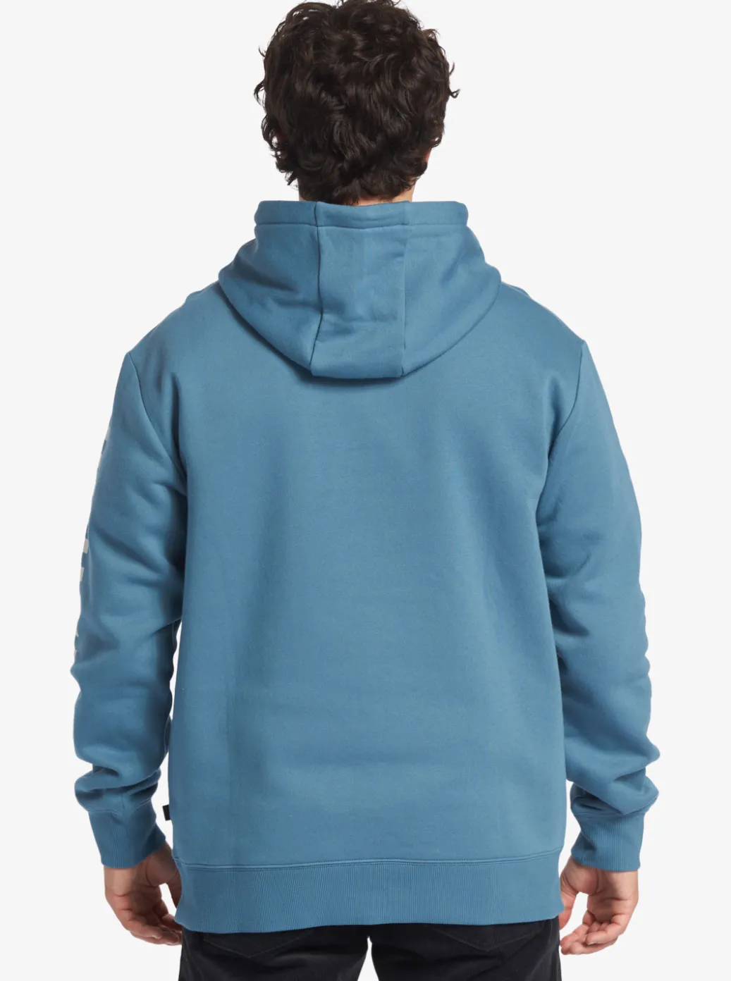 Cheap Quiksilver Generator Pullover Fleece Crew Neck Sweatshirt Aegean Blue