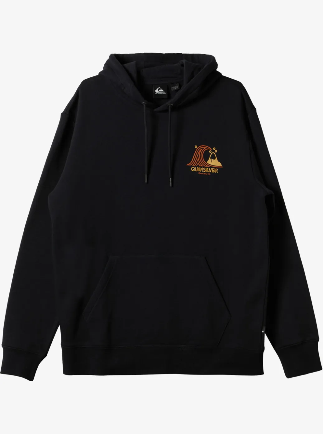Cheap Quiksilver Generator Pullover Fleece Crew Neck Sweatshirt Black