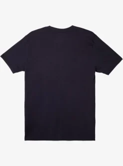 Fashion Quiksilver Gradient Lines T-Shirt Navy Blazer