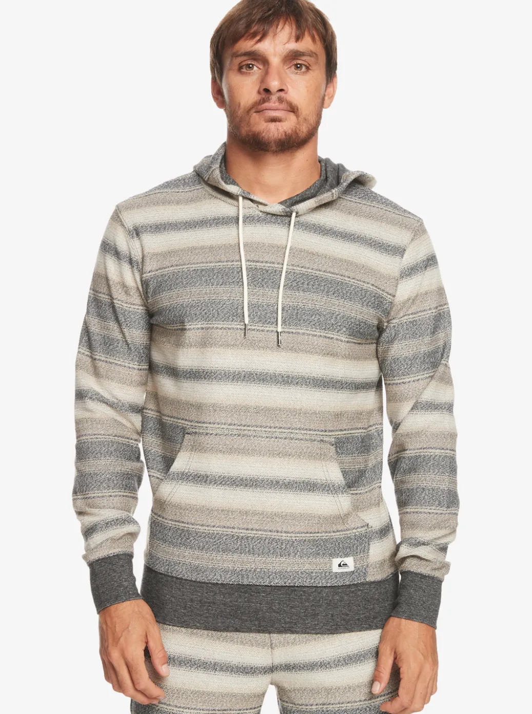 Best Sale Quiksilver Great Otway Hoodie Tarmac Great Otway
