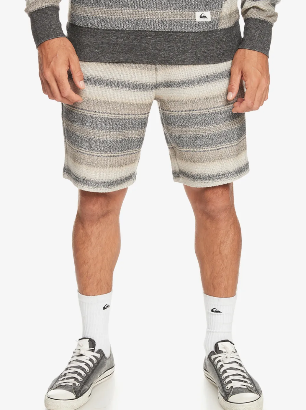 Outlet Quiksilver Great Otway Sweat Shorts Tarmac Great Otway