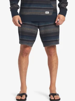 New Quiksilver Great Otway Sweat Shorts Midnight Navy Great Otway