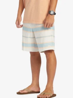 Cheap Quiksilver Great Otway Sweat Shorts Cameo Blue Great Otway