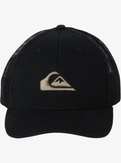 Store Quiksilver Grounder Trucker Hat Black