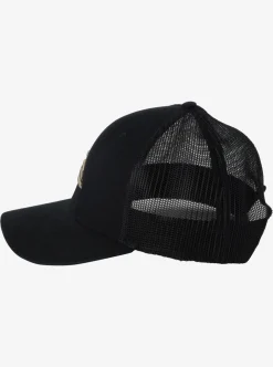 Store Quiksilver Grounder Trucker Hat Black