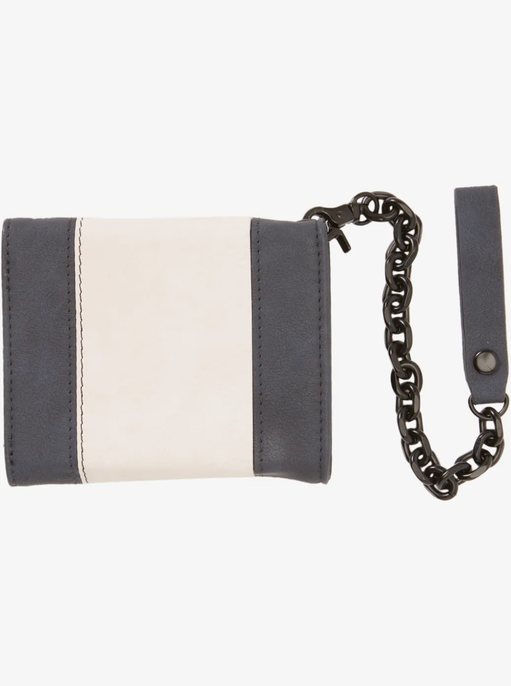 Hot Quiksilver Grunge Sponge Tri-Fold Chain Wallet Phantom