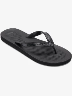 Hot Quiksilver Haleiwa Core Flip-Flops Black 2