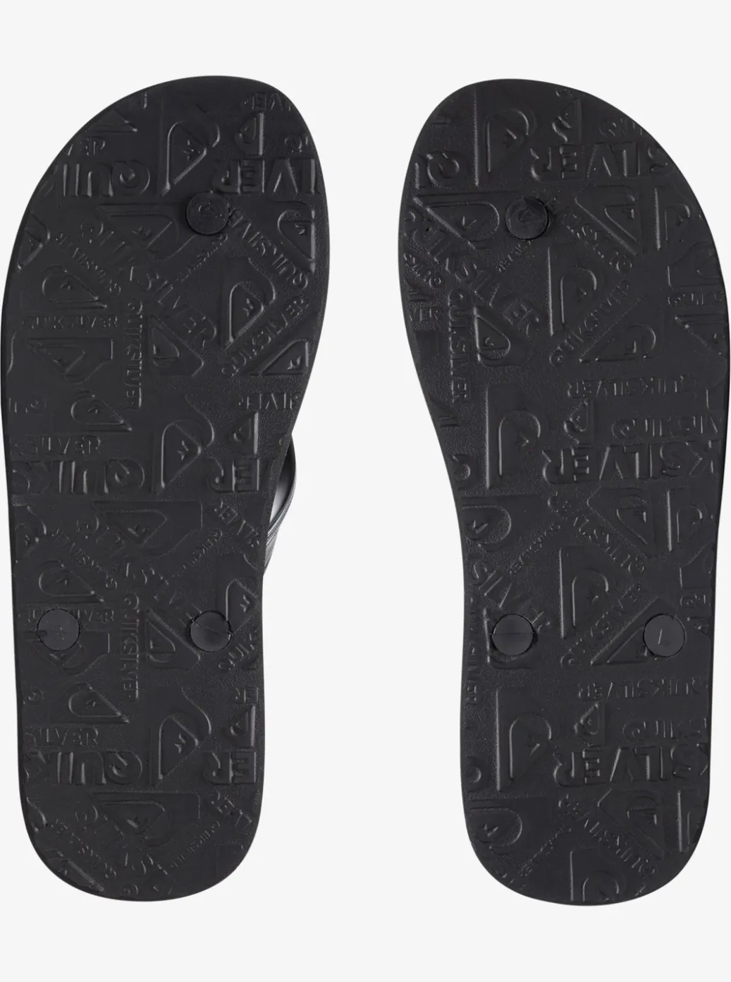 Sale Quiksilver Haleiwa Flip-Flops Solid Black