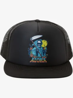 Cheap Quiksilver Hawaii Ice Cold Trucker Hat Black