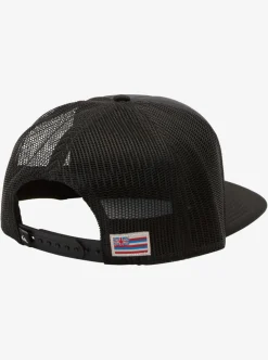 Cheap Quiksilver Hawaii Ice Cold Trucker Hat Black